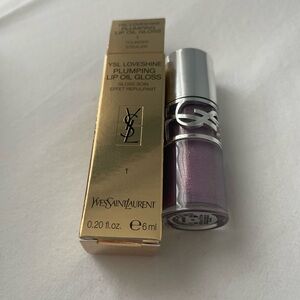 BNIB Yves Saint Laurent Loveshine Plumping Lip Oil Gloss - Thunder Stealer